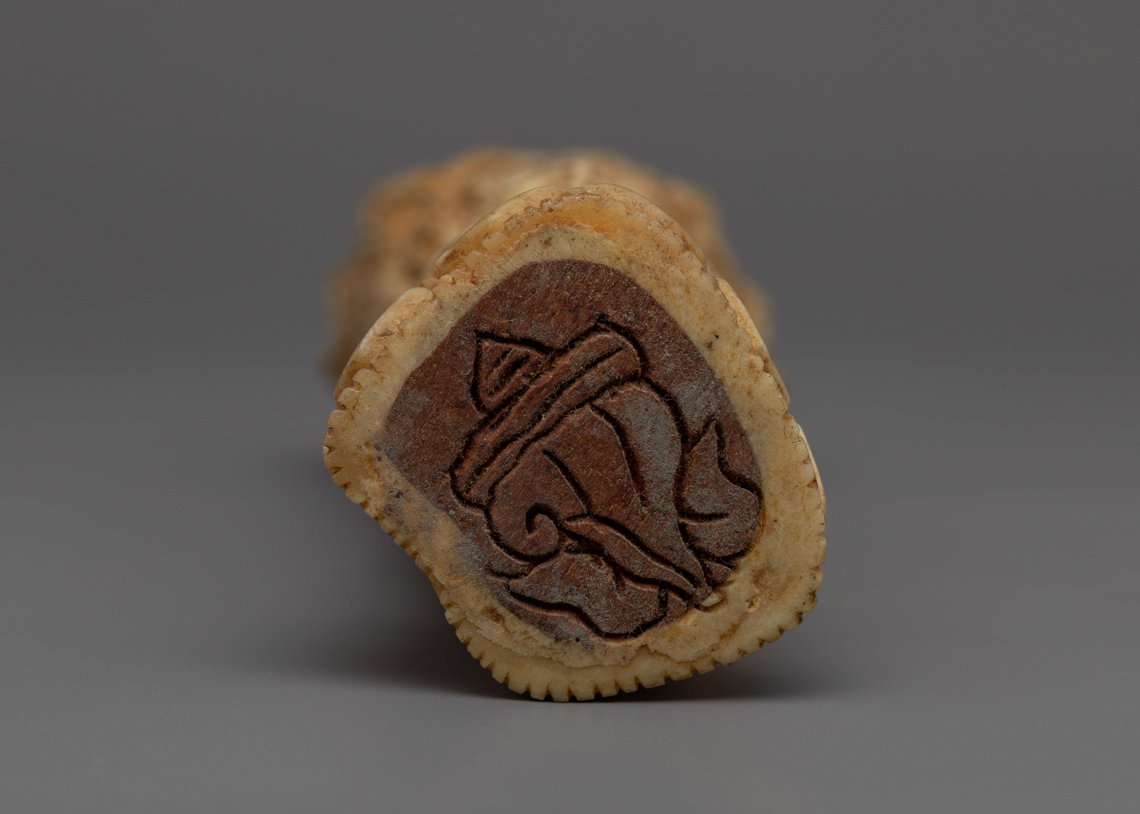 Exquisite Ethically Sourced Bone Mahakala | Handcrafted Beauty for Spiritual Empowerment
