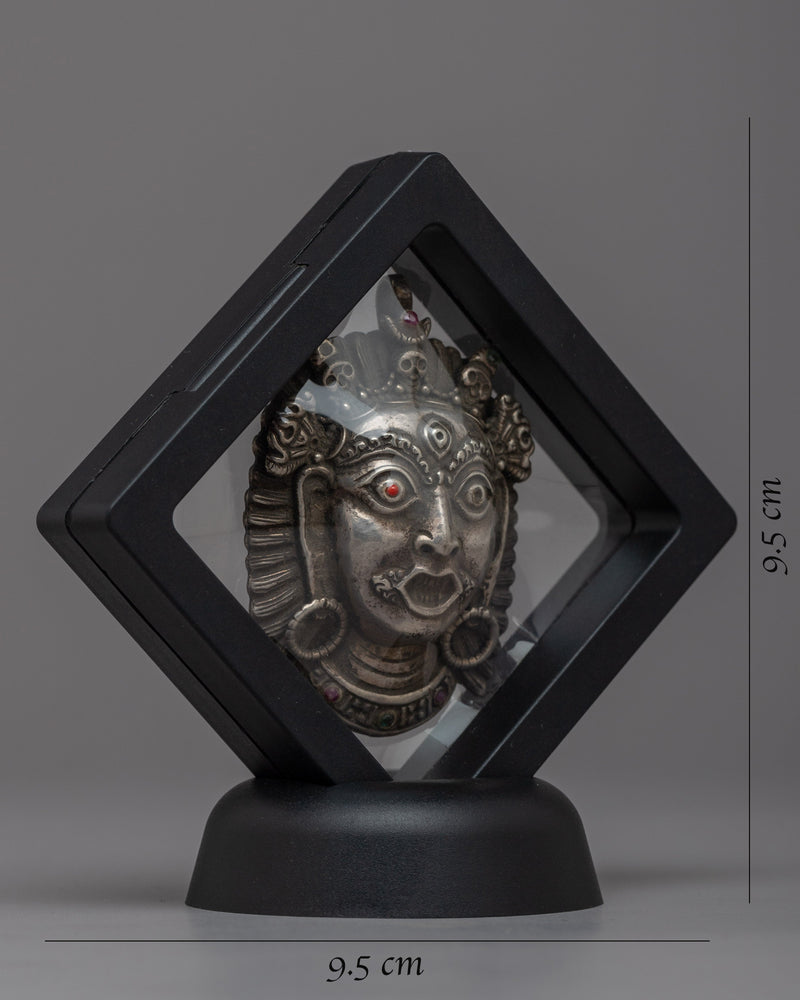 Jogini Face Pendant in Frame | Invoke the Spiritual Energies with frame and Pendent