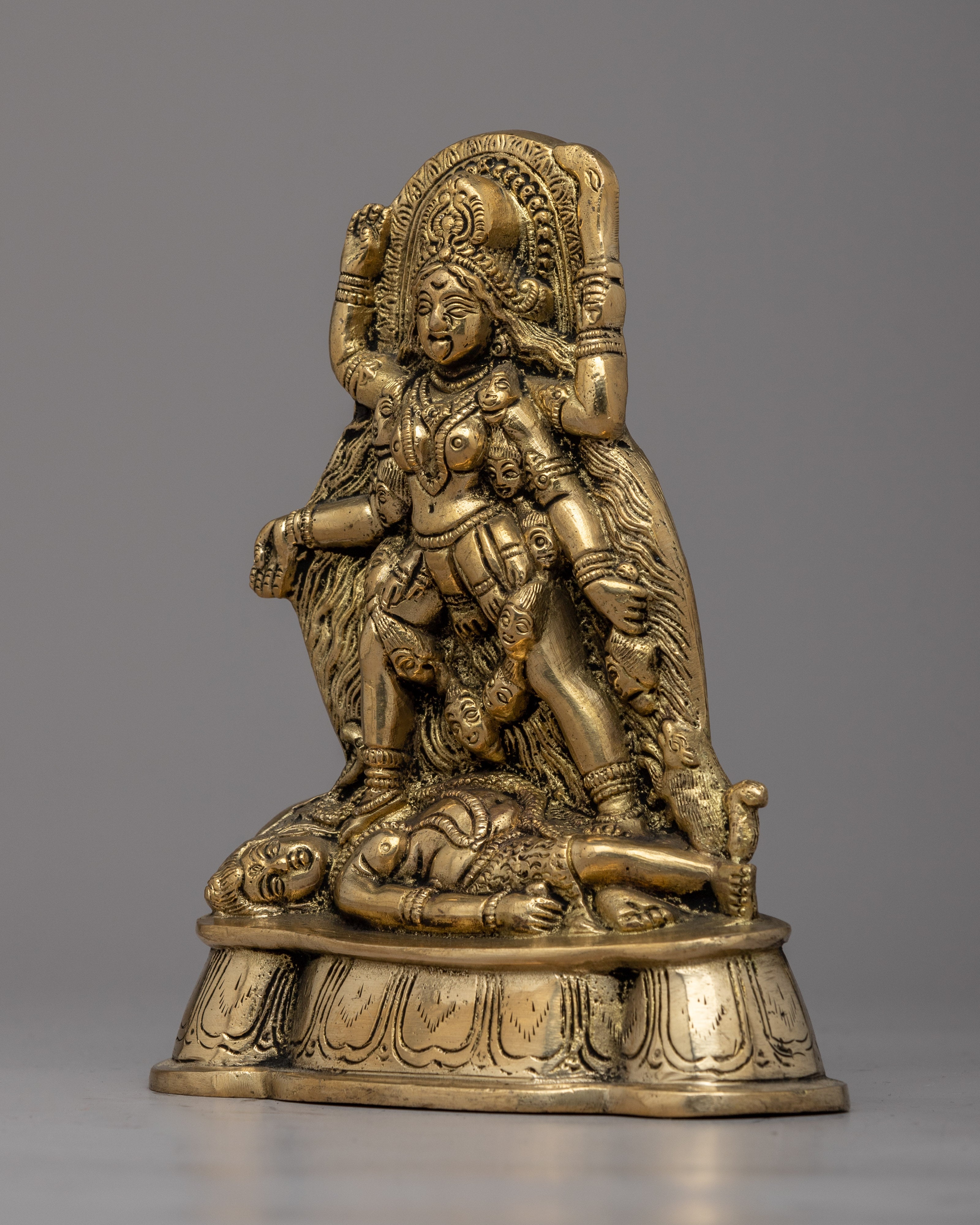 Brass Kalimata Statue | Celebrating the Power and Grace of statue