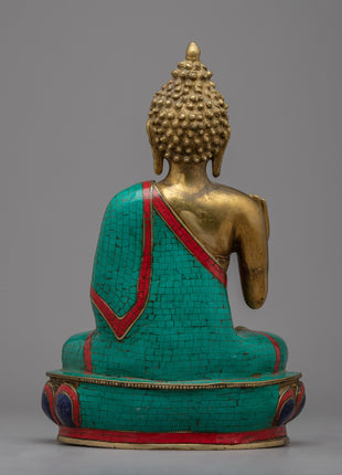 Indoor Buddha Statue | Handcrafted Himalayan Artwork