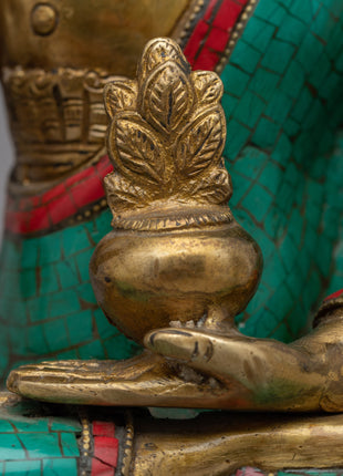 Indoor Buddha Statue | Handcrafted Himalayan Artwork