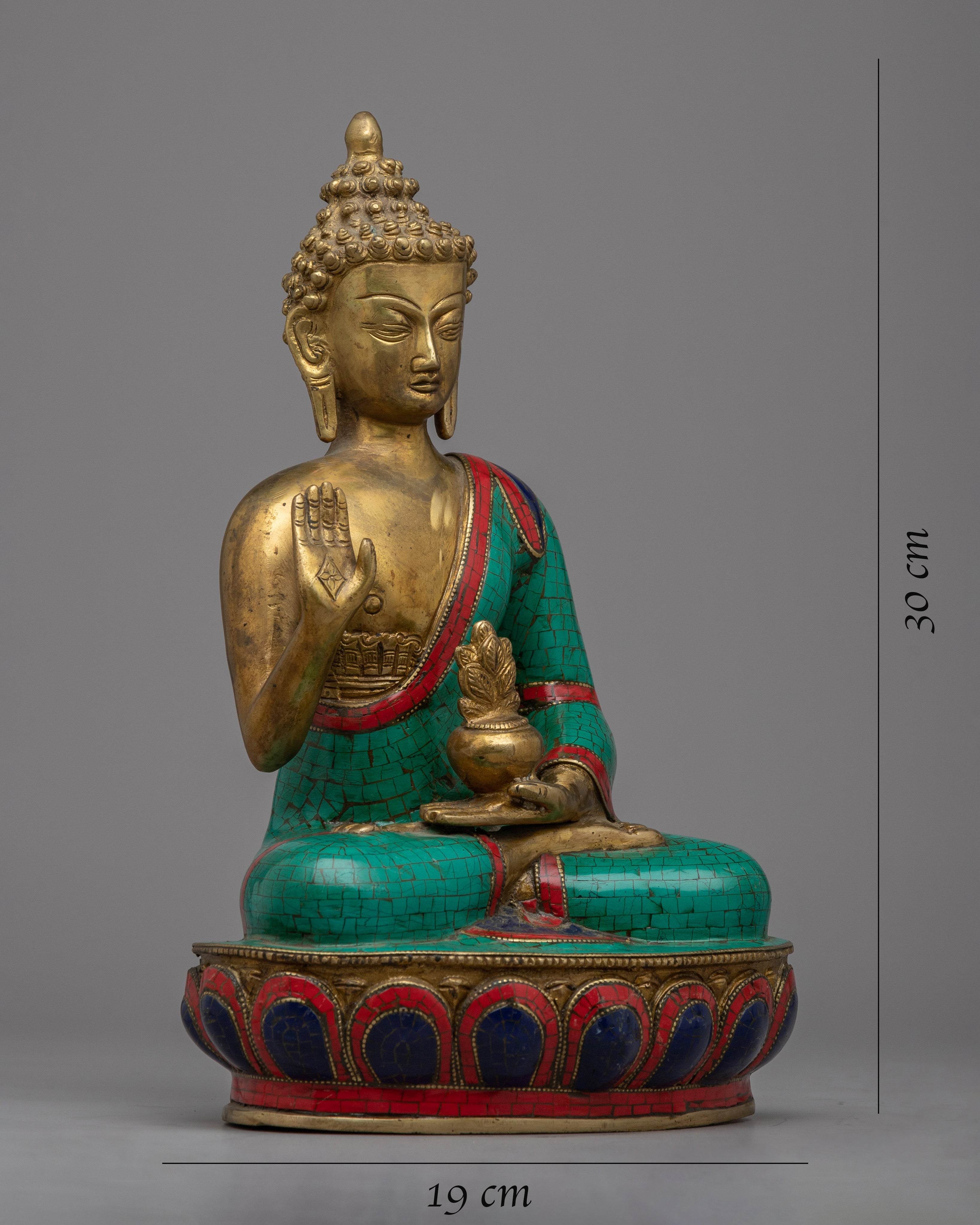 Indoor Buddha Statue | Handcrafted Himalayan Artwork