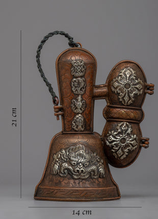 Dorje & Bell Bag Cover | Protection of Vajra and Bell