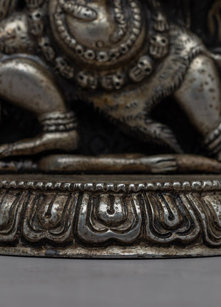 Bernagchen Mahakala Art Statue | Buddhist Iron Statue
