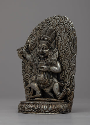 Bernagchen Mahakala Art Statue | Buddhist Iron Statue