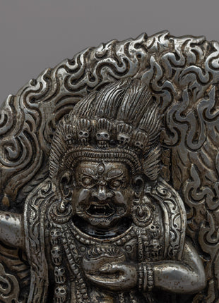 Bernagchen Mahakala Art Statue | Buddhist Iron Statue