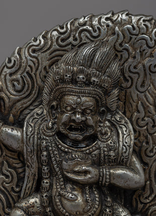 Bernagchen Mahakala Art Statue | Buddhist Iron Statue