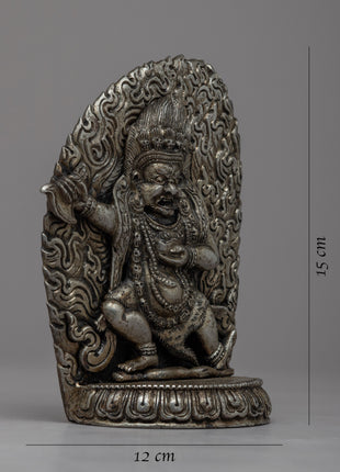 Bernagchen Mahakala Art Statue | Buddhist Iron Statue