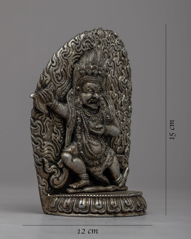 Bernagchen Mahakala Art Statue | Buddhist Iron Statue