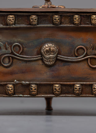 Treasure Box Case with the Ritual Items | Nepal Royal Treasure Box