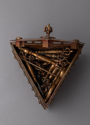 Treasure Box Case with the Ritual Items | Nepal Royal Treasure Box