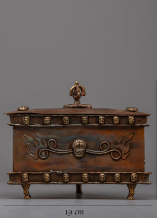 Treasure Box Case with the Ritual Items | Nepal Royal Treasure Box