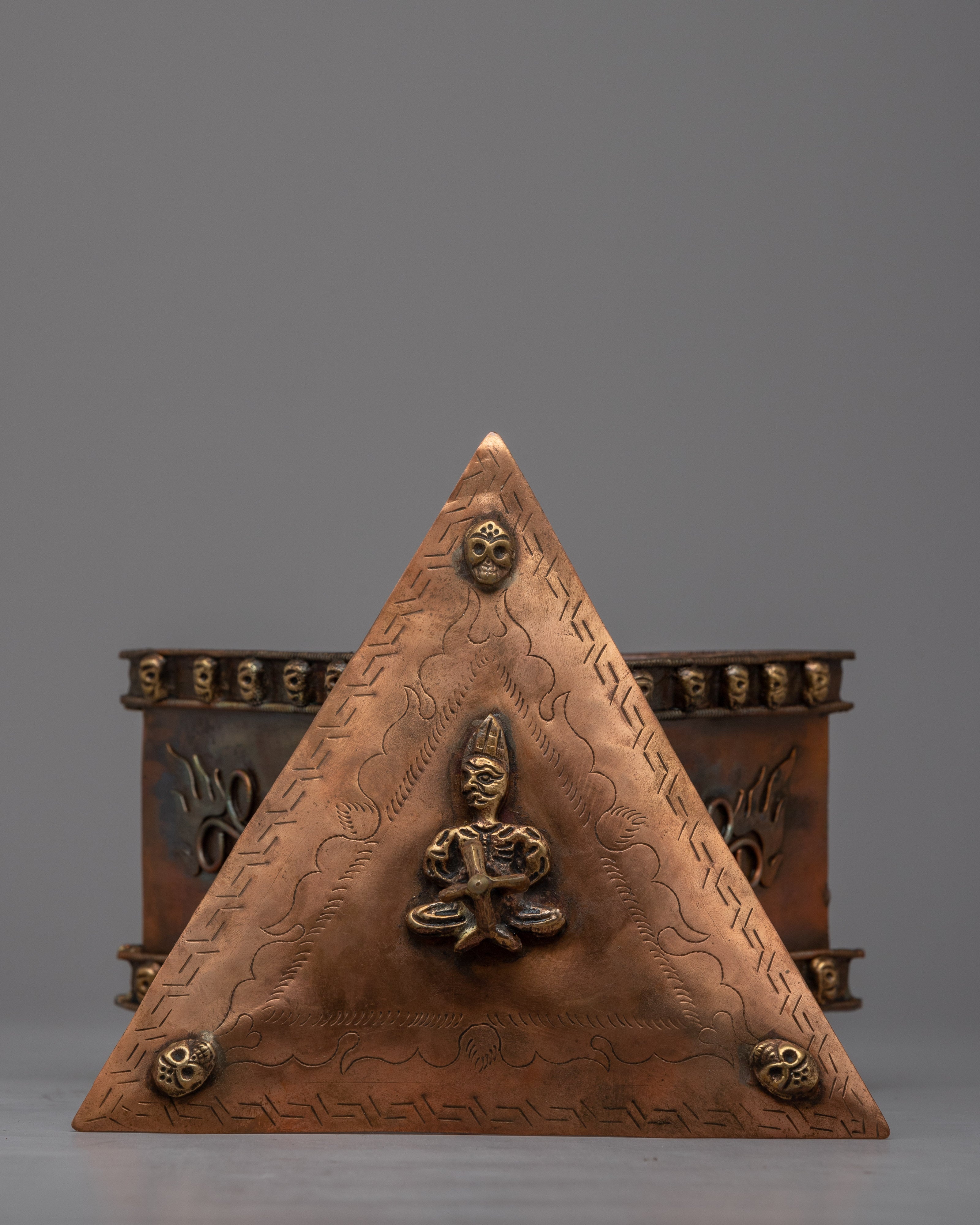 Treasure Box Case with the Ritual Items | Nepal Royal Treasure Box