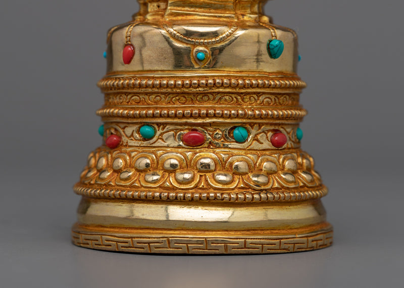 Tibetan Copper Stupa | Elevate Your Space with Stupa