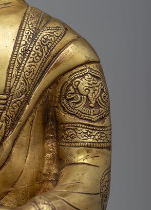 Dhyani Amitabha Buddha Statue | Traditional Himalayan Art Nepal