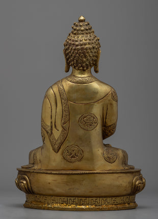 Dhyani Amitabha Buddha Statue | Traditional Himalayan Art Nepal