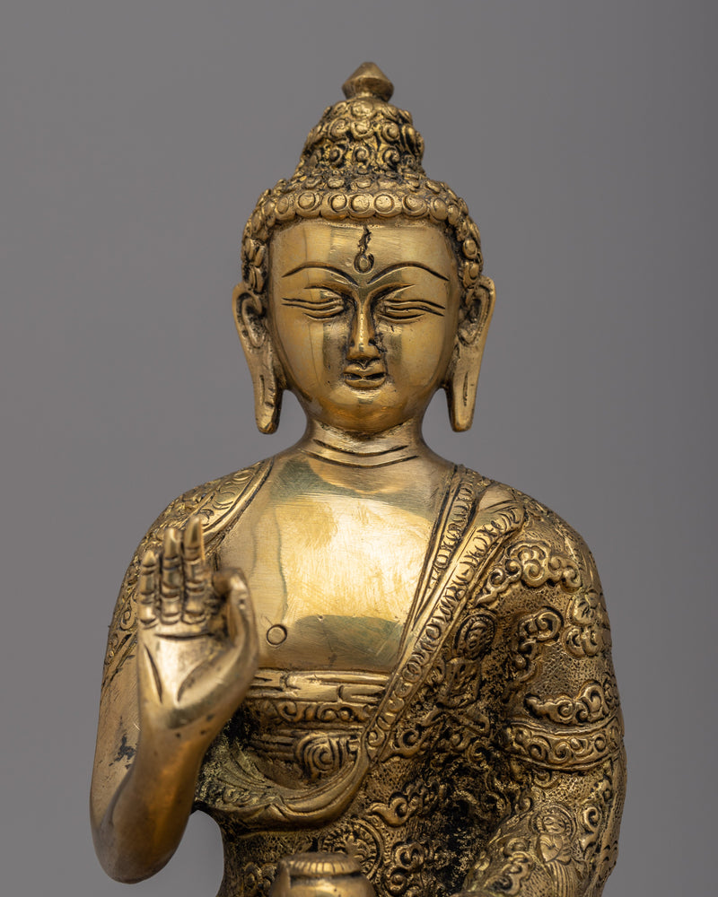 Amoghasiddhi Buddha Statue | Buddhist Statue for Meditation