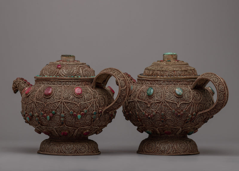 Traditional Tibetan Tea Set | Cherish the Essence of Tibetan Culture