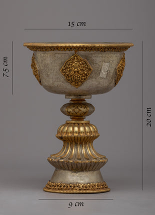 Traditional Copper Butter Lamp | Celebrating Spiritual Connection