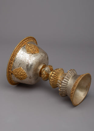 Tibetan Butter Lamp Offering | Honoring the Divine with Radiant Flames