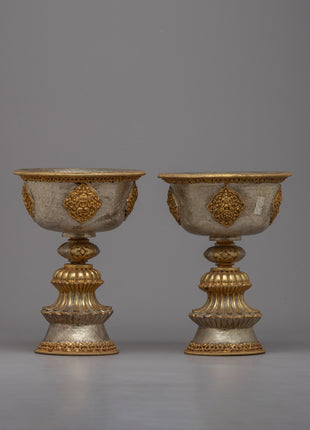 Butter Lamp Offering Prayer Set