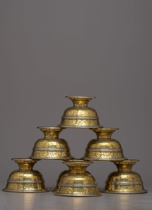 Sacred Copper Offering Bowl: Gilded in 24k Gold | A Reverent Gesture