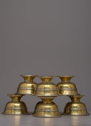 Sacred Copper Offering Bowl: Gilded in 24k Gold | A Reverent Gesture