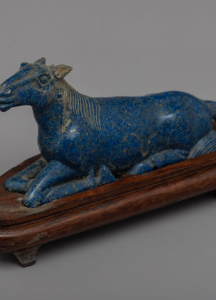 Lapis Lazuli Horse Statue | Elegant Home Decor and Spiritual Symbol