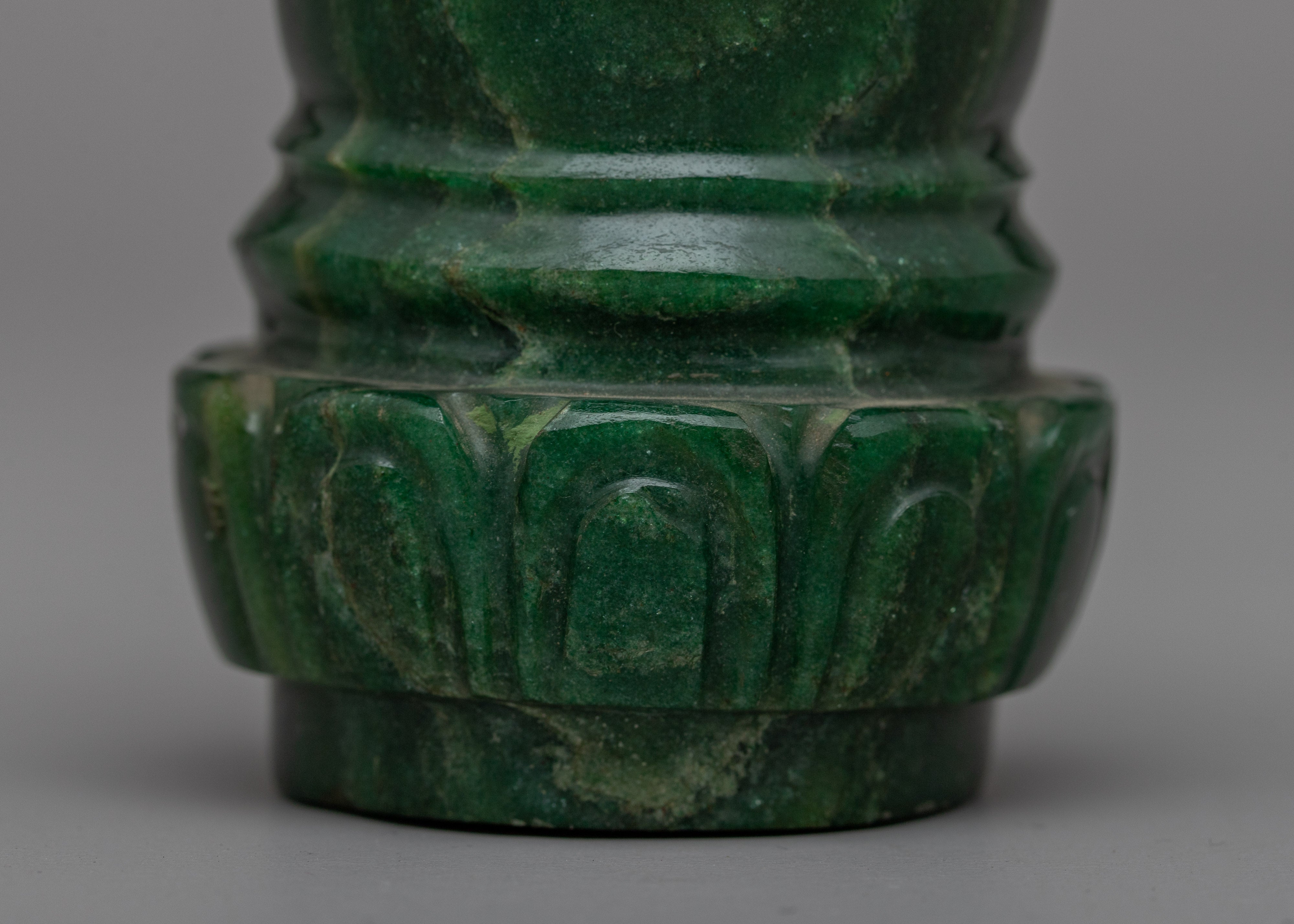 Collectible Tibetan Murgaz Stupa | Display the Essence of Buddhism