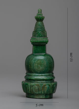 Collectible Tibetan Murgaz Stupa | Display the Essence of Buddhism