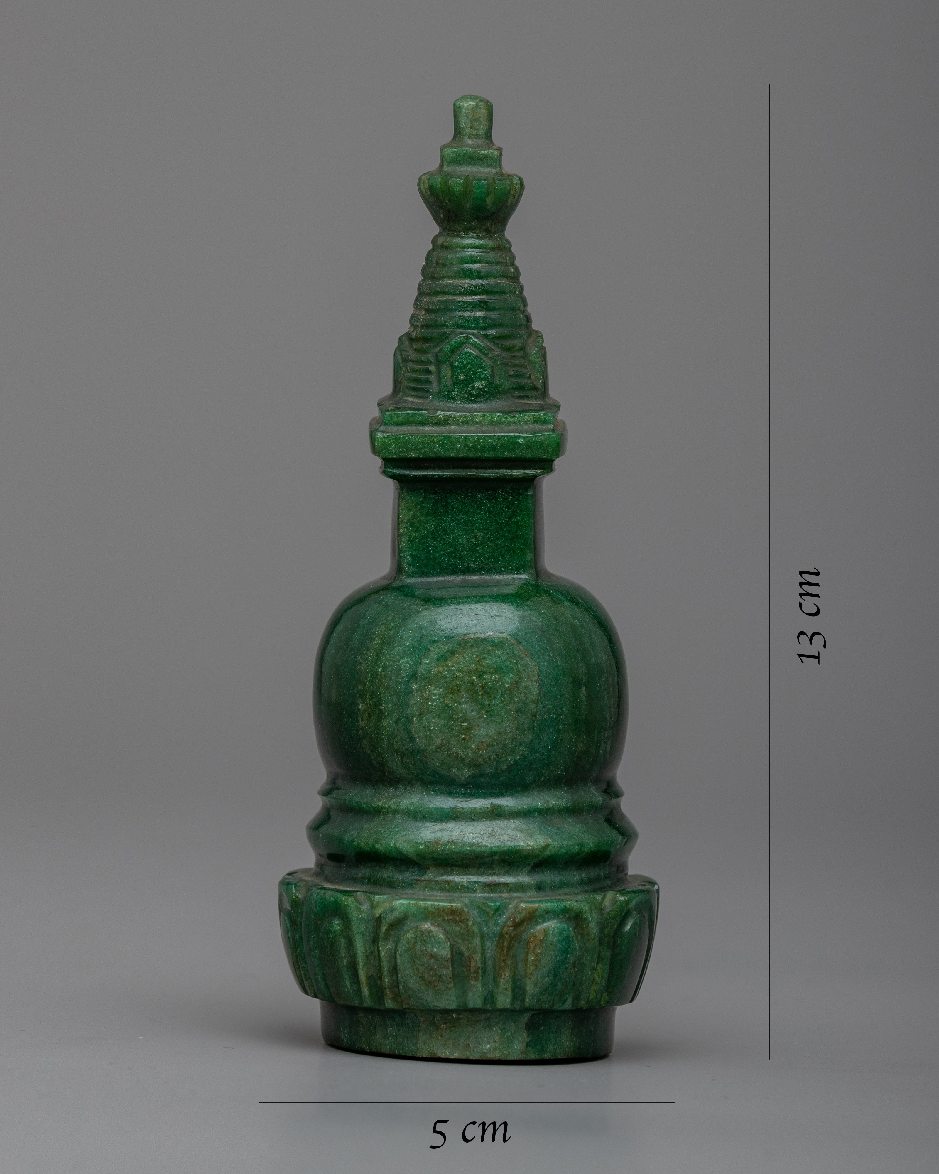 Collectible Tibetan Murgaz Stupa | Display the Essence of Buddhism
