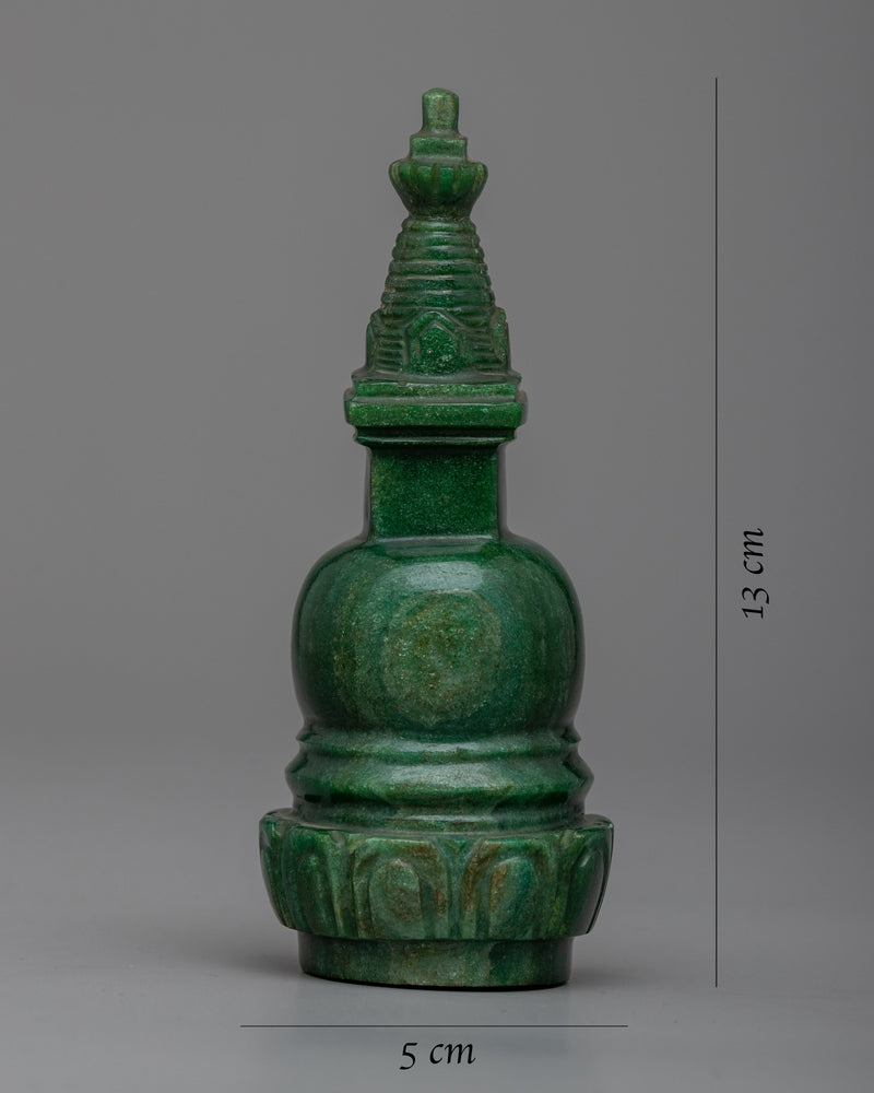 Collectible Tibetan Murgaz Stupa | Display the Essence of Buddhism