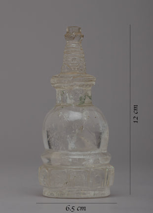 Sacred Crystal Stupa of Tibet | Infuse Your Home with Sacred Vibes