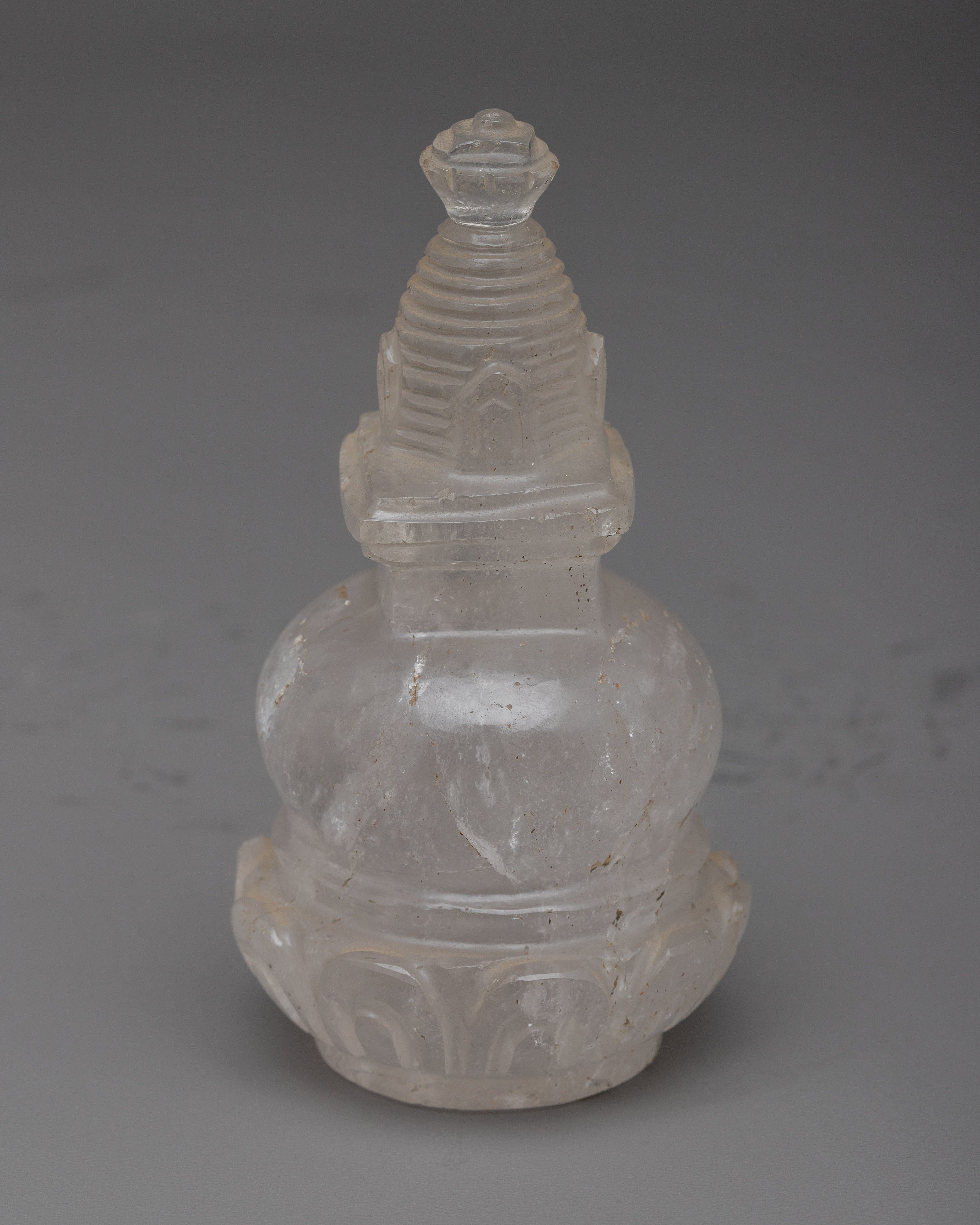 Spiritual Crystal Stupa Figurine | Symbol of Transformation