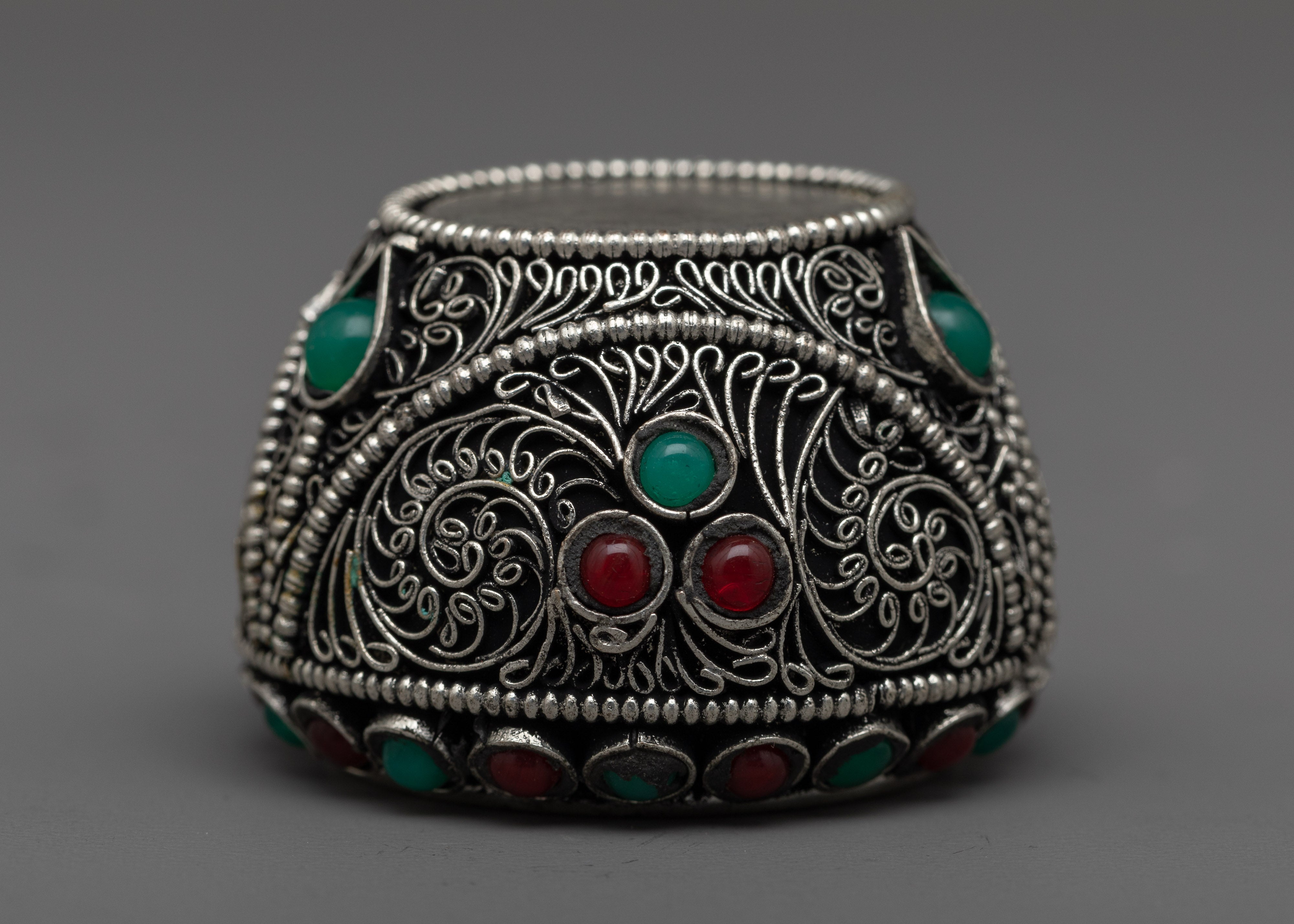 Tibetan Buddhist Golpa | Copper Vessel for Sacred Water and Offerings