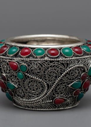 Copper Golpa for Devotional Practices | Spiritual Tool for Blessing