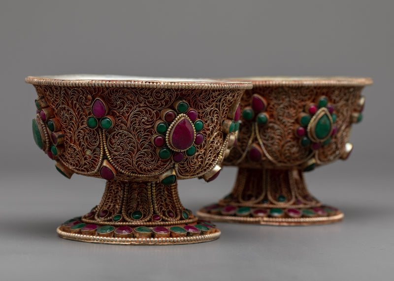 Copper Decorative Bowl with Intricate Design | Exquisite Artwork for Your Space