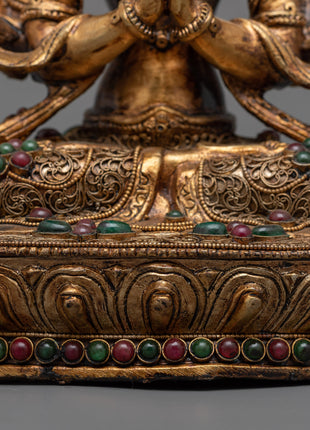Chenresig Avalokiteshvara Statue | Bodhisattva of Great Compassion