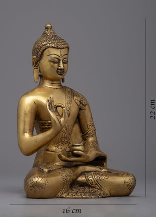 Buddhist Amoghasiddhi Buddha Statue | Inspiring Transformation and Accomplishment