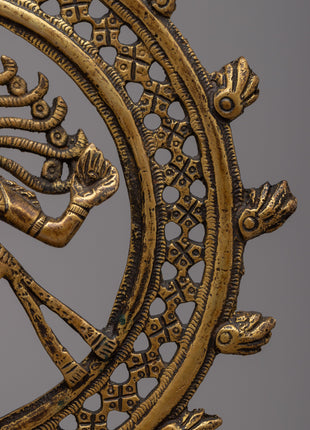 Handcrafted Brass Nataraja Statue | Embodiment of Cosmic Dance