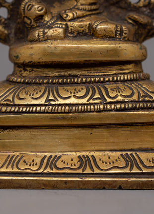Handcrafted Brass Nataraja Statue | Embodiment of Cosmic Dance