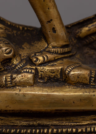 Handcrafted Brass Nataraja Statue | Embodiment of Cosmic Dance