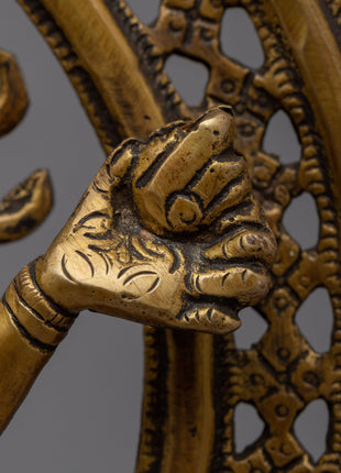 Nataraja Brass Statue | Fusion of Artistry and Spiritual Significanc