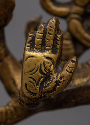 Nataraja Brass Statue | Fusion of Artistry and Spiritual Significanc