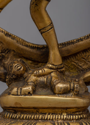 Nataraja Brass Statue | Fusion of Artistry and Spiritual Significanc