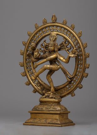 Nataraja Brass Statue | Fusion of Artistry and Spiritual Significanc