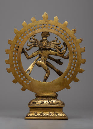 Nataraja Brass Statue | Fusion of Artistry and Spiritual Significanc