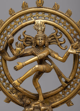 Nataraja Brass Statue | Fusion of Artistry and Spiritual Significanc