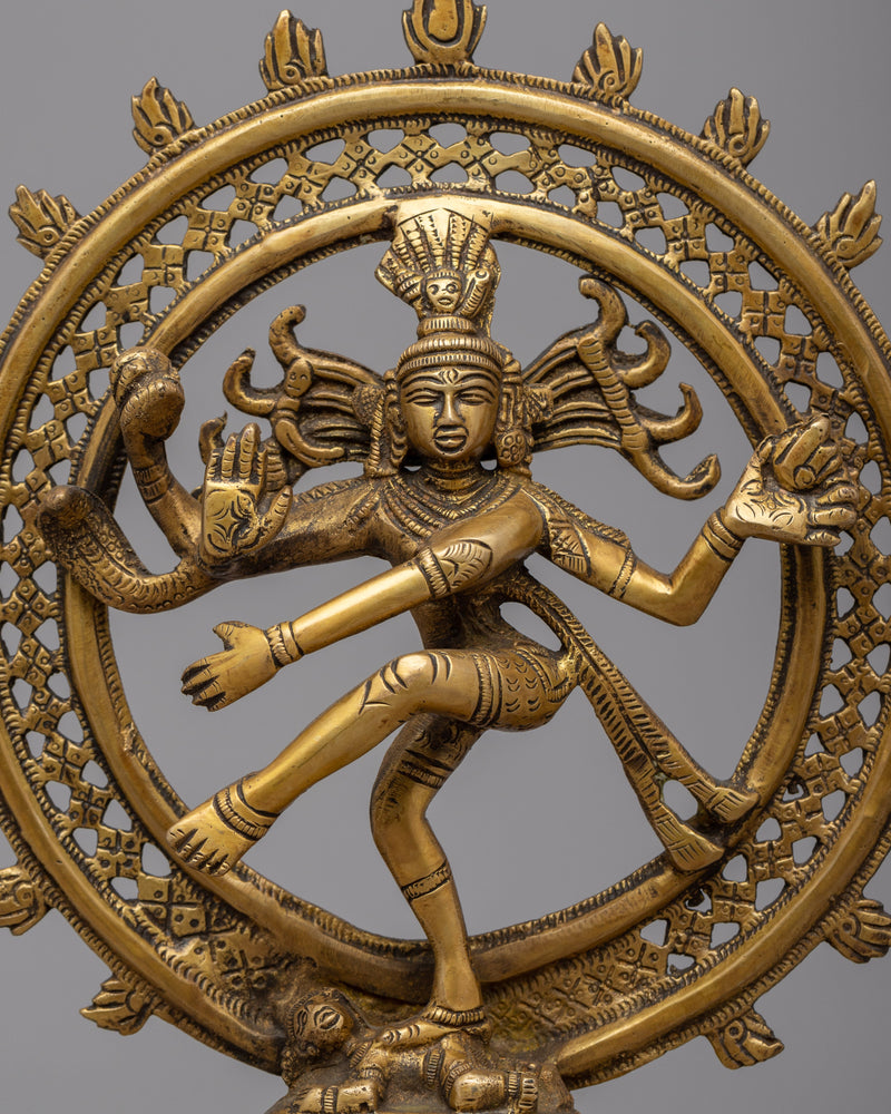 Nataraja Brass Statue | Fusion of Artistry and Spiritual Significanc