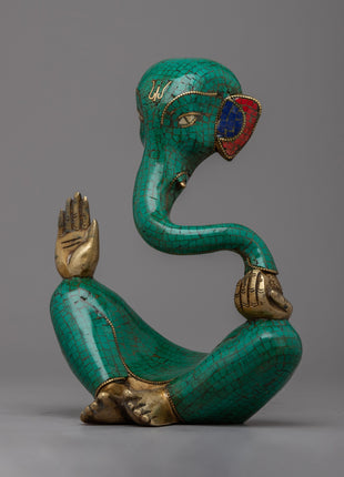 Modern Art Ganesh Statue | Embracing the Spirit of Renewal and Grace